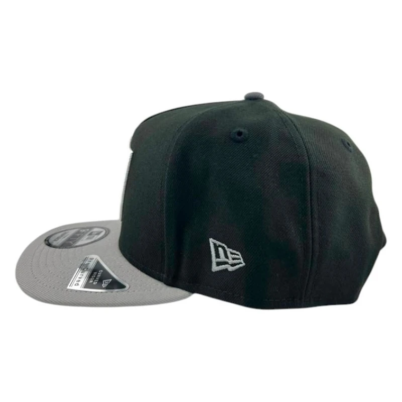 Las Vegas Raiders Black and Gray GameDay Graphite UV New Era 9FIFTY A-Frame Snapback