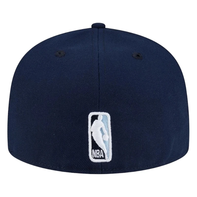Utah Jazz Blue Hardwood Classics 2000s Logo New Era 59FIFTY Fitted Hat