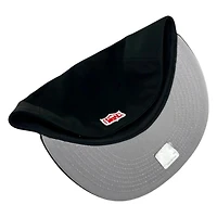 San Francisco 49ers Black and Graphite NFL Old English Gray UV New Era 59FIFTY Fitted Hat