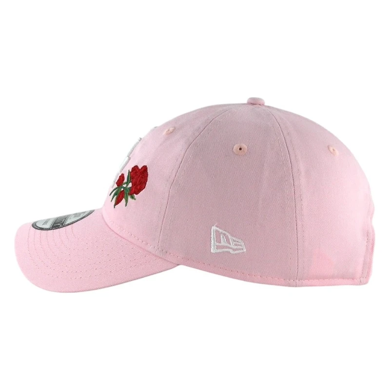 Los Angeles Dodgers Pink with Rose New Era 9TWENTY Adjustable Hat