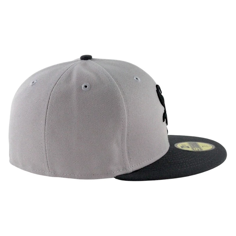 Chicago White Sox Gray and Black Two Tone Grey UV New Era 59FIFTY Fitted Hat