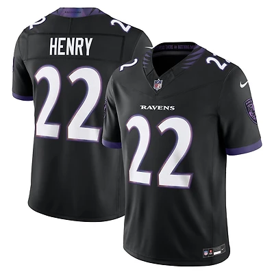Baltimore Ravens Derrick Henry Black Nike Vapor F.U.S.E Stitched Limited Jersey