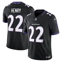 Baltimore Ravens Derrick Henry Black Nike Vapor F.U.S.E Stitched Limited Jersey