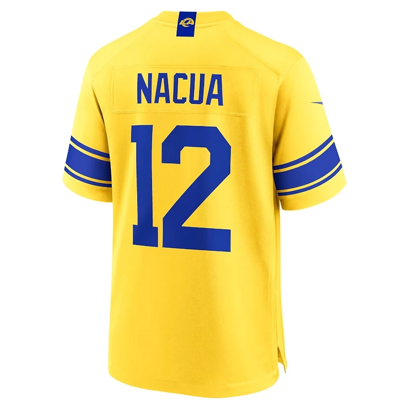 Los Angeles Rams Puka Nacua Classic Sol Alternate Nike Game Jersey