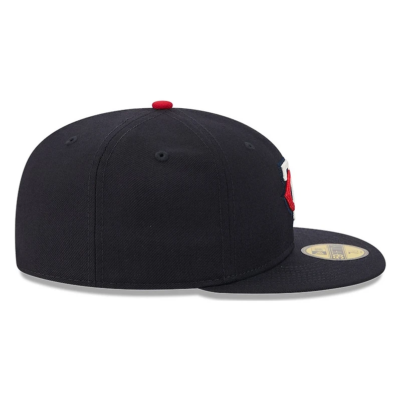 Minnesota Twins Navy 2026 Field of Dreams New Era 59FIFTY Fitted Hat