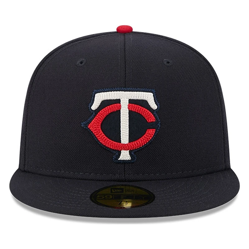 Minnesota Twins Navy 2026 Field of Dreams New Era 59FIFTY Fitted Hat