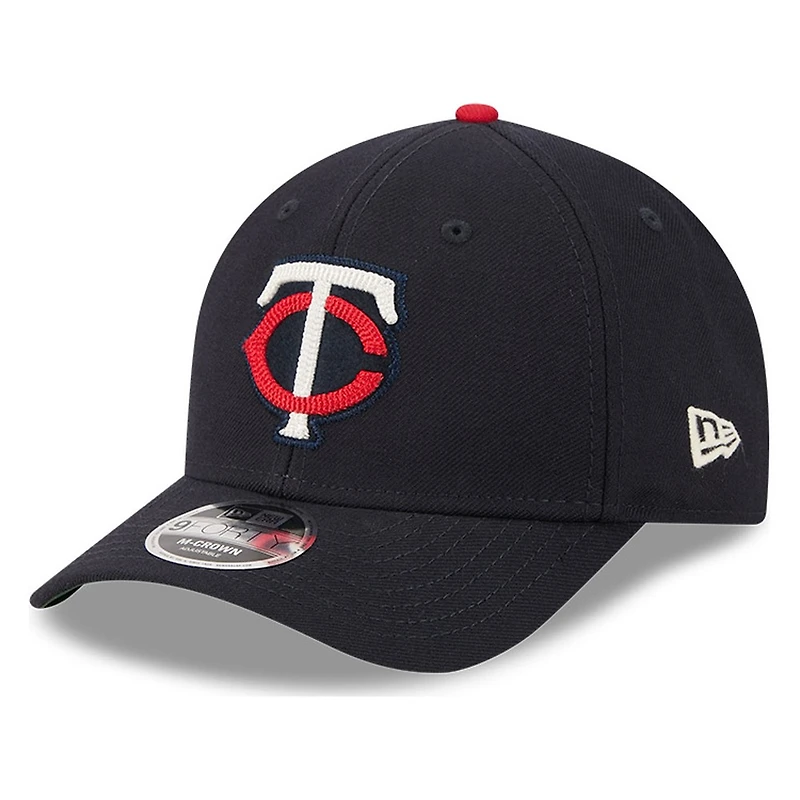Minnesota Twins Navy 2026 Field of Dreams New Era 9FORTY M-Crown Snapback Hat