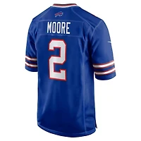 Buffalo Bills D.J. Moore Royal Blue Nike Game Jersey