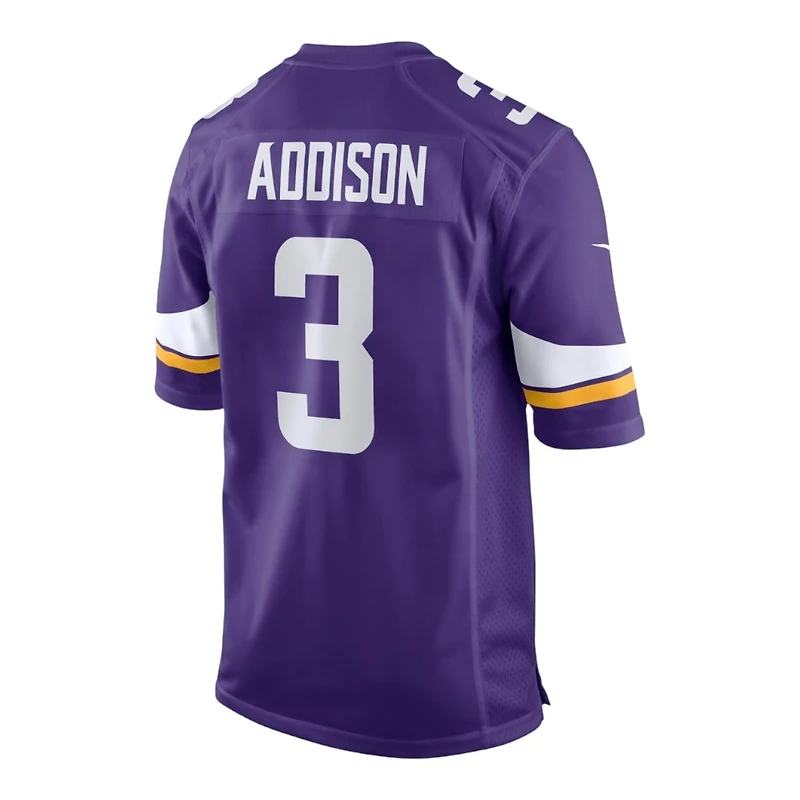 Minnesota Vikings Jordan Addison Purple Nike Game Jersey
