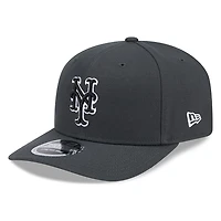 New York Mets Dark Gray New Era 9SEVENTY Snapback Hat