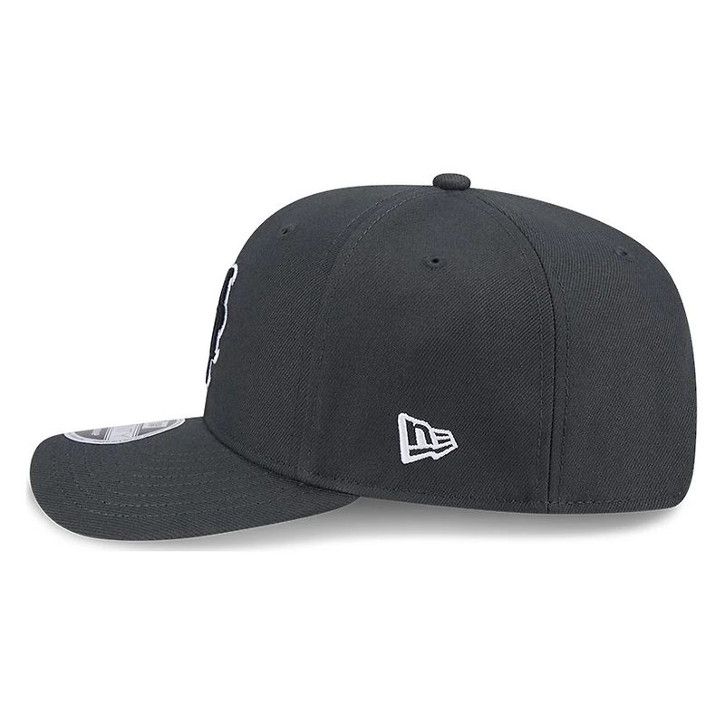 New York Mets Dark Gray New Era 9SEVENTY Snapback Hat