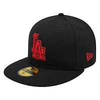 Los Angeles Dodgers Black and Red Carhartt New Era 59FIFTY Fitted Hat