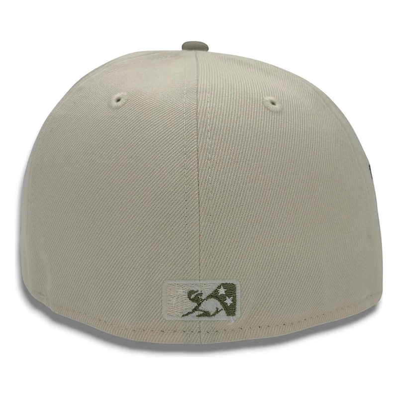 Gwinnett Stripers Chrome and Camo International League Patch New Era 59FIFTY Fitted Hat