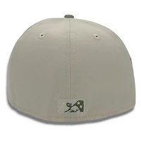 Gwinnett Stripers Chrome and Camo International League Patch New Era 59FIFTY Fitted Hat