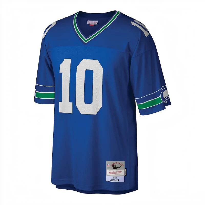 Seattle Seahawks Jim Zorn Royal Blue Mitchell & Ness Legacy Replica Jersey