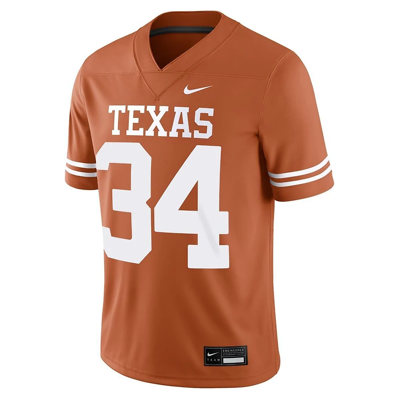 Texas Longhorns Ricky Williams Burnt Orange Nike Game Jersey