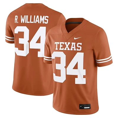 Texas Longhorns Ricky Williams Burnt Orange Nike Game Jersey