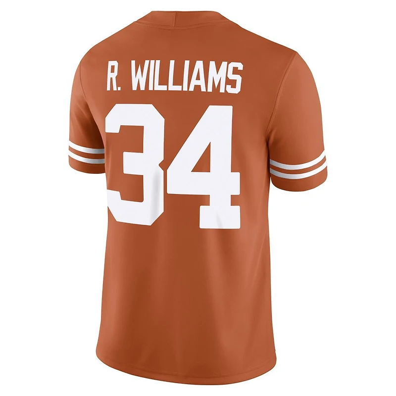 Texas Longhorns Ricky Williams Burnt Orange Nike Game Jersey