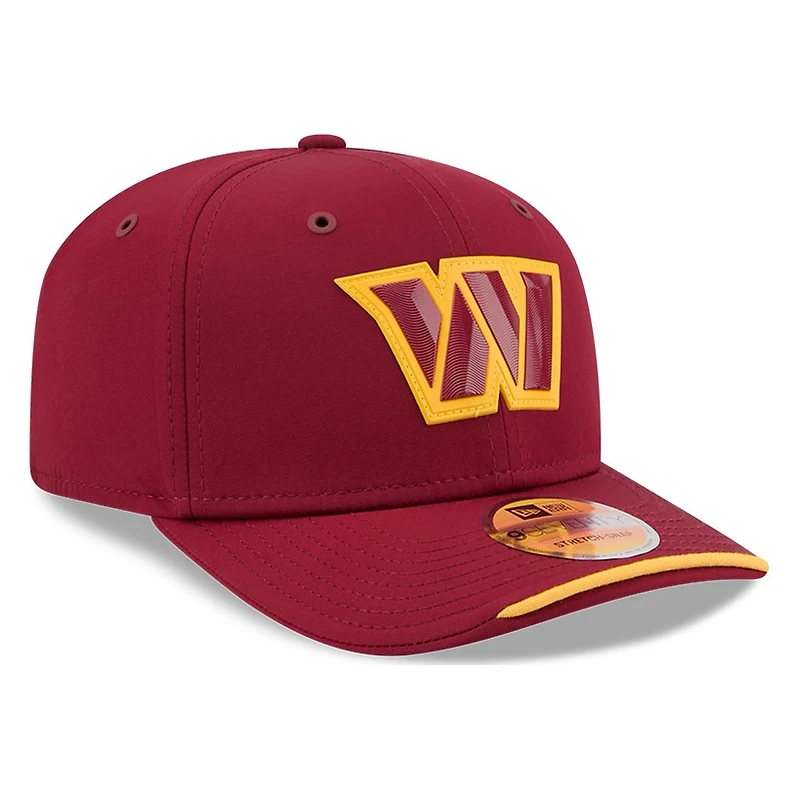 Washington Commanders Burgundy 2026 NFL Sideline New Era 9SEVENTY Adjustable Snapback Hat