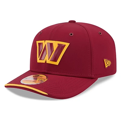 Washington Commanders Burgundy 2026 NFL Sideline New Era 9SEVENTY Adjustable Snapback Hat
