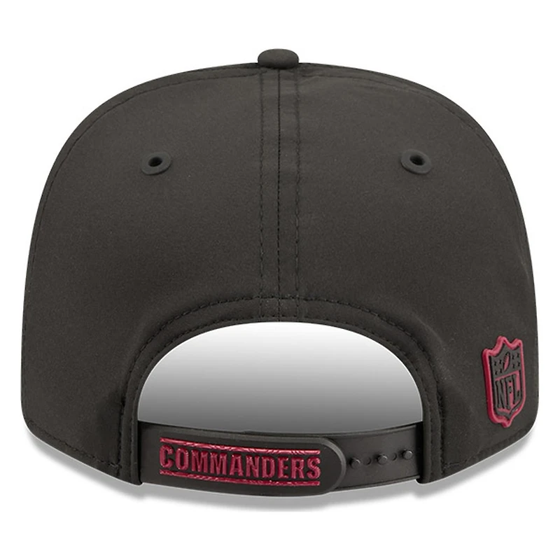 Washington Commanders Black 2026 NFL Sideline New Era 9SEVENTY Adjustable Snapback Hat