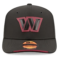 Washington Commanders Black 2026 NFL Sideline New Era 9SEVENTY Adjustable Snapback Hat