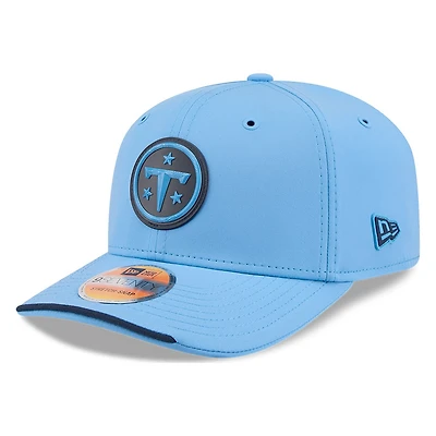 Tennessee Titans Light Blue 2026 NFL Sideline New Era 9SEVENTY Adjustable Snapback Hat