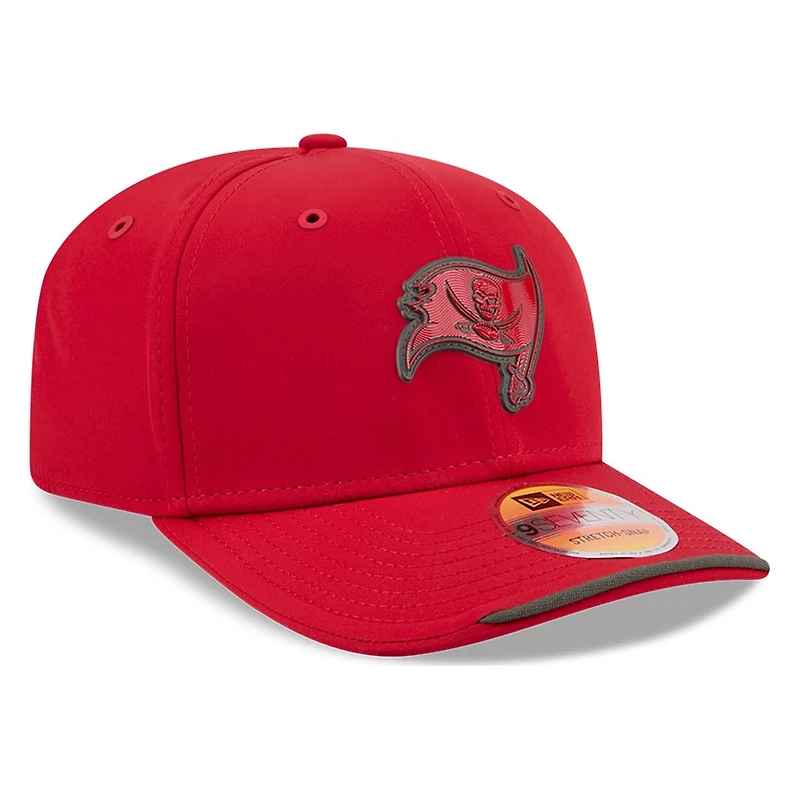 Tampa Bay Buccaneers Red 2026 NFL Sideline New Era 9SEVENTY Adjustable Snapback Hat