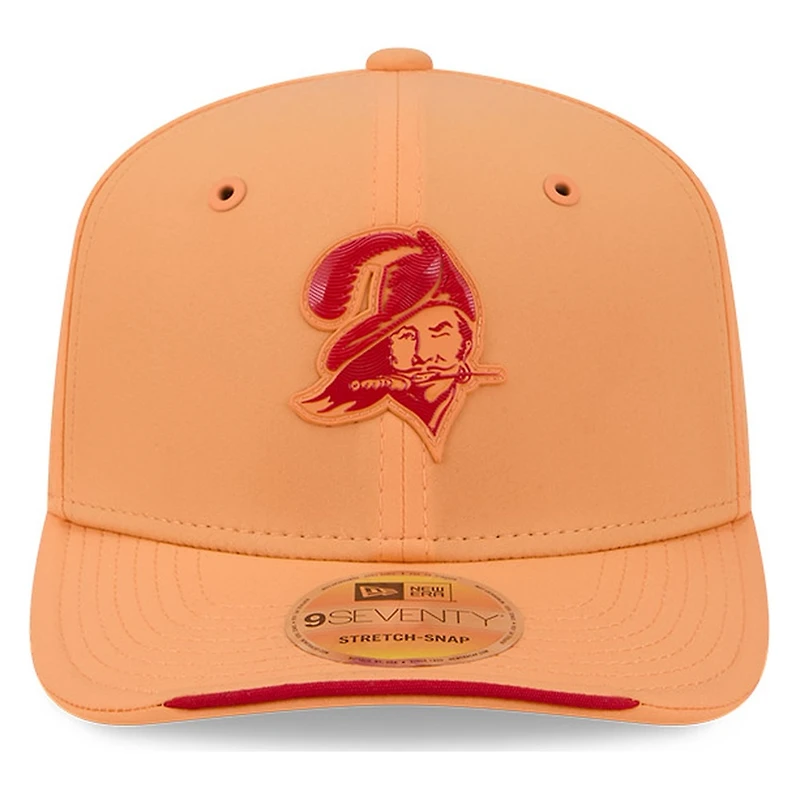 Tampa Bay Buccaneers Orange Historic Throwback 2026 NFL Sideline New Era 9SEVENTY Adjustable Snapback Hat