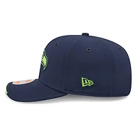 Seattle Seahawks Navy 2026 NFL Sideline New Era 9SEVENTY Adjustable Snapback Hat