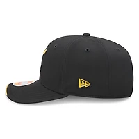 Pittsburgh Steelers Black Historic Throwback 2026 NFL Sideline New Era 9SEVENTY Adjustable Snapback Hat