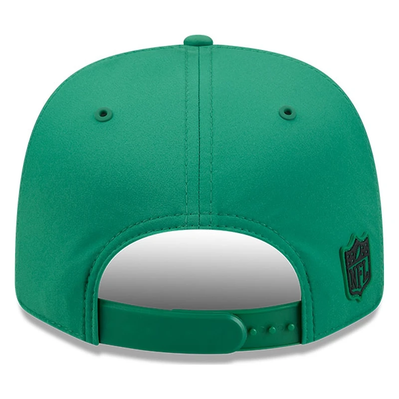 Philadelphia Eagles Green Historic Throwback 2026 NFL Sideline New Era 9SEVENTY Adjustable Snapback Hat