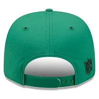 Philadelphia Eagles Green Historic Throwback 2026 NFL Sideline New Era 9SEVENTY Adjustable Snapback Hat