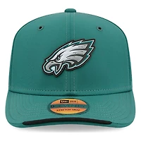 Philadelphia Eagles Green 2026 NFL Sideline New Era 9SEVENTY Adjustable Snapback Hat