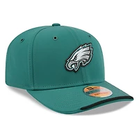 Philadelphia Eagles Green 2026 NFL Sideline New Era 9SEVENTY Adjustable Snapback Hat