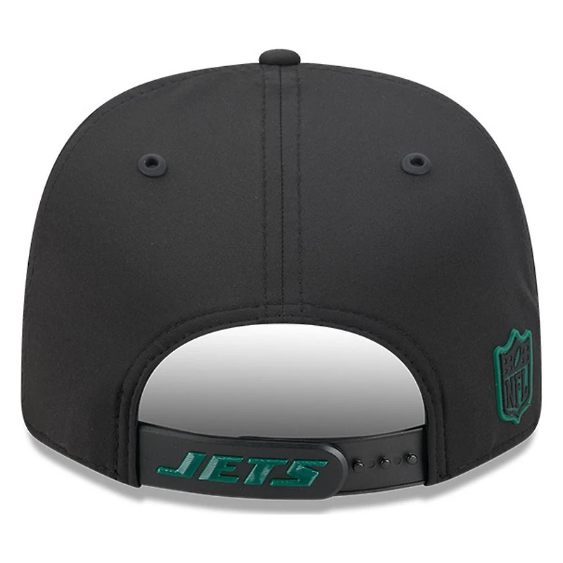 New York Jets Black 2026 NFL Sideline New Era 9SEVENTY Adjustable Snapback Hat