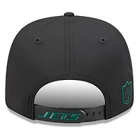 New York Jets Black 2026 NFL Sideline New Era 9SEVENTY Adjustable Snapback Hat