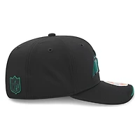 New York Jets Black 2026 NFL Sideline New Era 9SEVENTY Adjustable Snapback Hat