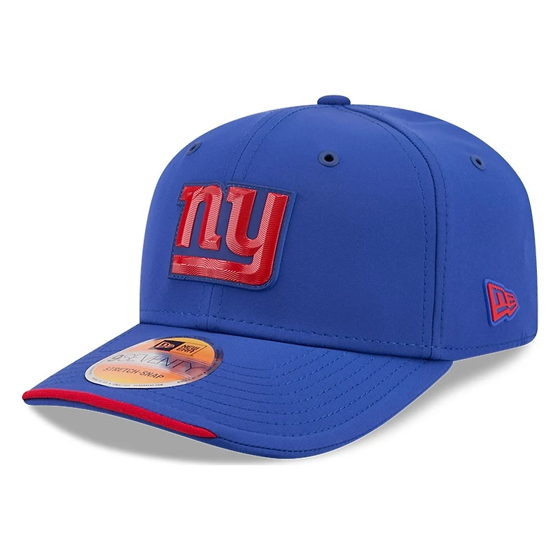New York Giants Royal Blue 2026 NFL Sideline New Era 9SEVENTY Adjustable Snapback Hat