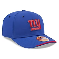 New York Giants Royal Blue 2026 NFL Sideline New Era 9SEVENTY Adjustable Snapback Hat
