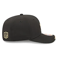 New Orleans Saints Black 2026 NFL Sideline New Era 9SEVENTY Adjustable Snapback Hat
