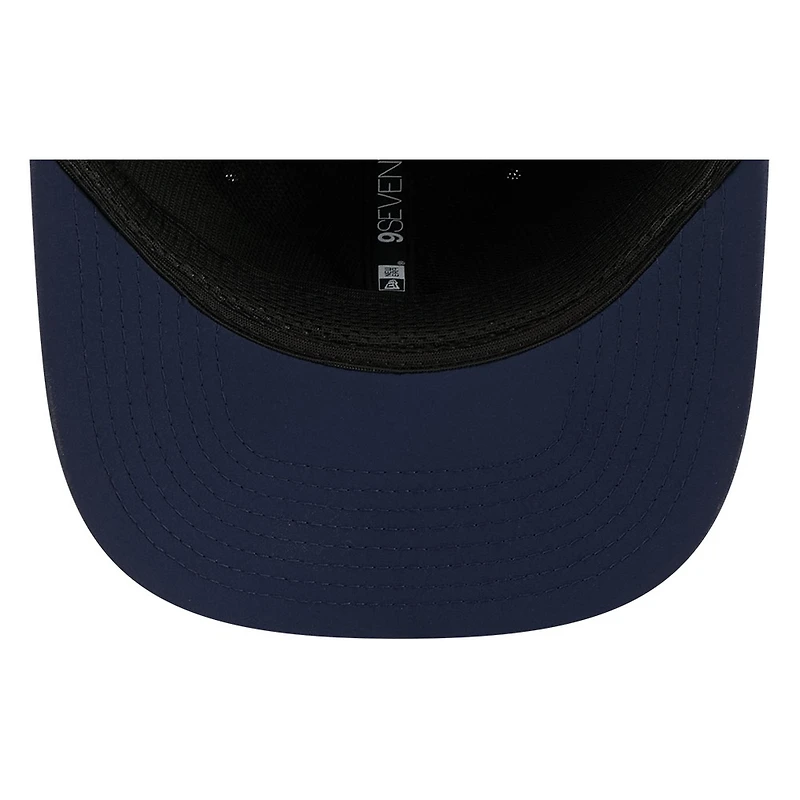 New England Patriots Navy 2026 NFL Sideline New Era 9SEVENTY Adjustable Snapback Hat
