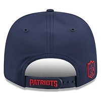 New England Patriots Navy 2026 NFL Sideline New Era 9SEVENTY Adjustable Snapback Hat