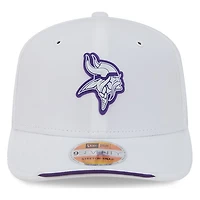 Minnesota Vikings White 2026 NFL Sideline New Era 9SEVENTY Adjustable Snapback Hat