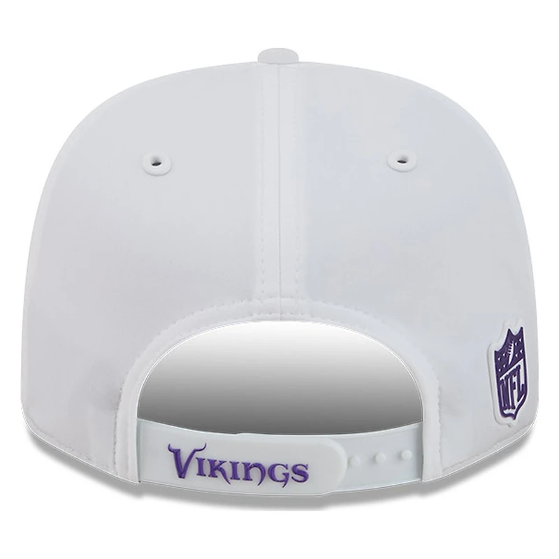 Minnesota Vikings White 2026 NFL Sideline New Era 9SEVENTY Adjustable Snapback Hat