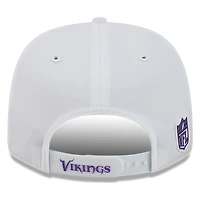 Minnesota Vikings White 2026 NFL Sideline New Era 9SEVENTY Adjustable Snapback Hat
