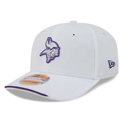 Minnesota Vikings White 2026 NFL Sideline New Era 9SEVENTY Adjustable Snapback Hat