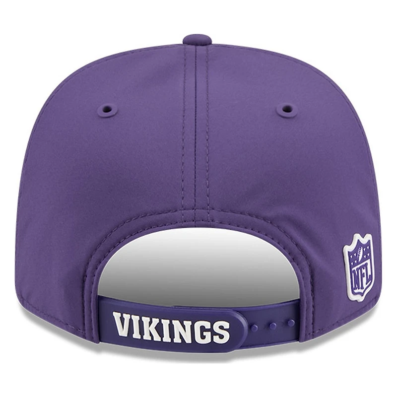 Minnesota Vikings Purple Historic Throwback 2026 NFL Sideline New Era 9SEVENTY Adjustable Snapback Hat