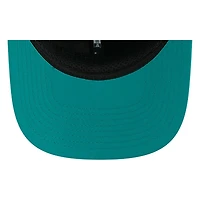 Miami Dolphins Teal Historic Throwback 2026 NFL Sideline New Era 9SEVENTY Adjustable Snapback Hat