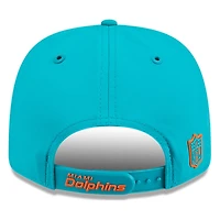 Miami Dolphins Teal 2026 NFL Sideline New Era 9SEVENTY Adjustable Snapback Hat